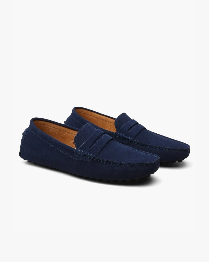 Semsket sjåførloafers