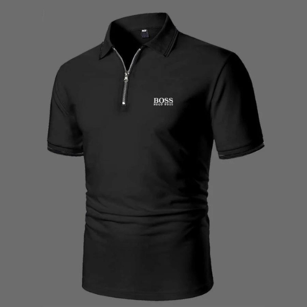 Polo business con zip