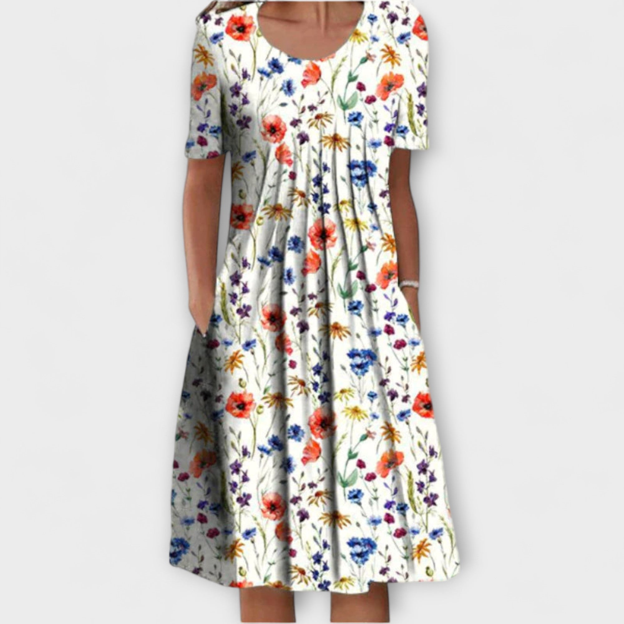 Emelie – Schickes Lagenkleid mit Bauchkontrolle